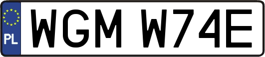 WGMW74E