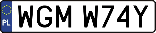 WGMW74Y