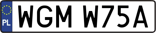 WGMW75A