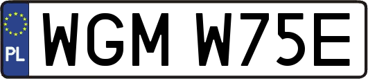 WGMW75E