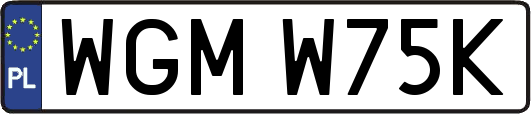 WGMW75K