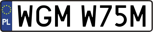 WGMW75M