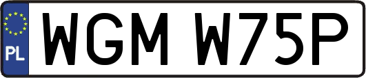 WGMW75P