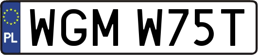WGMW75T