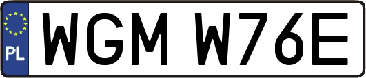 WGMW76E