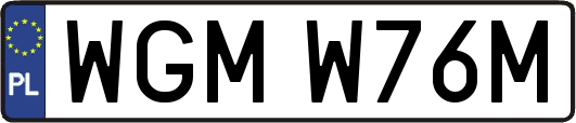 WGMW76M