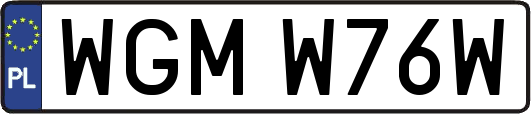 WGMW76W