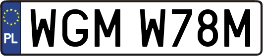 WGMW78M
