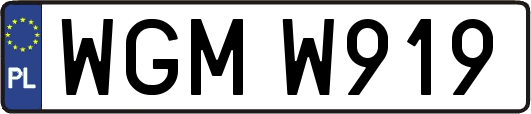 WGMW919