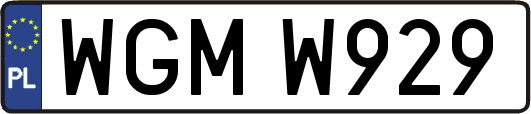 WGMW929