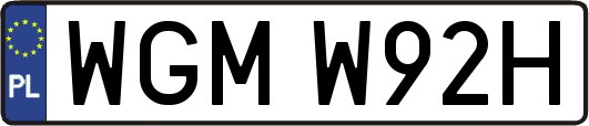 WGMW92H