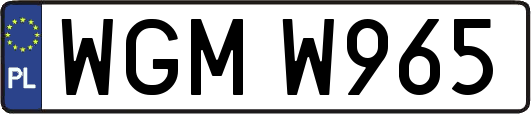 WGMW965