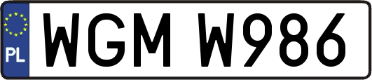 WGMW986