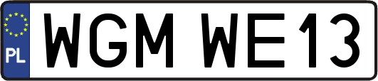 WGMWE13