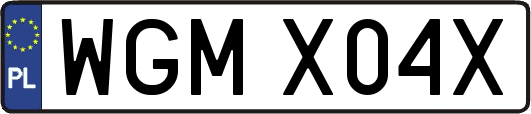 WGMX04X