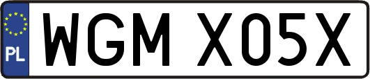 WGMX05X