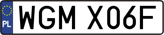 WGMX06F