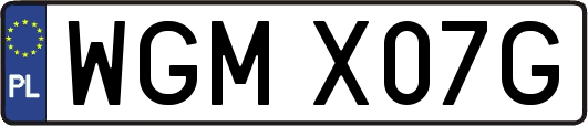 WGMX07G