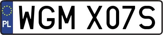 WGMX07S