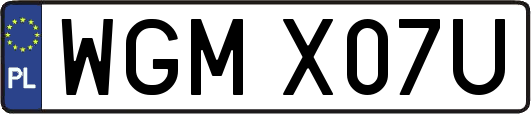 WGMX07U