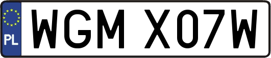 WGMX07W