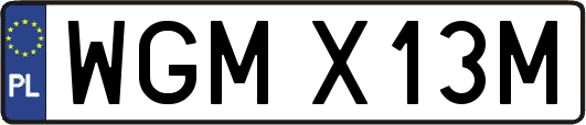 WGMX13M