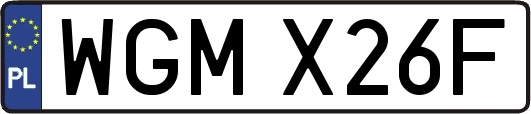WGMX26F