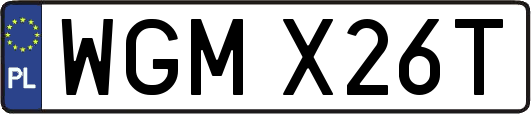 WGMX26T