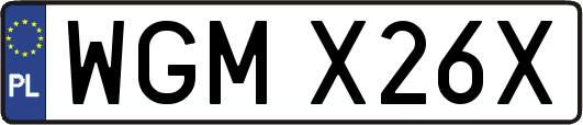 WGMX26X