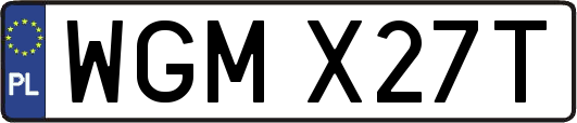 WGMX27T