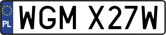 WGMX27W