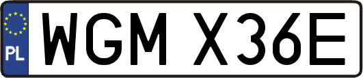 WGMX36E