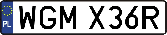 WGMX36R