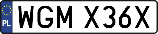 WGMX36X