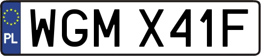 WGMX41F