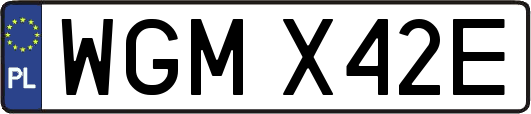 WGMX42E