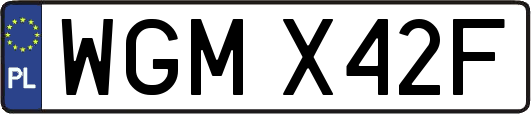 WGMX42F