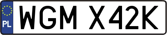 WGMX42K