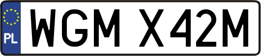 WGMX42M