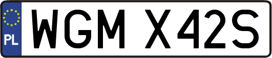 WGMX42S