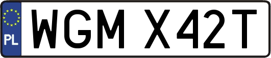 WGMX42T