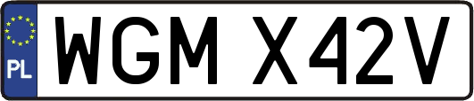 WGMX42V