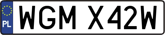 WGMX42W