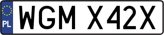 WGMX42X