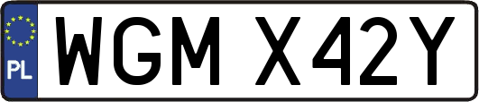 WGMX42Y