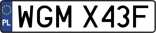 WGMX43F