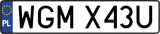 WGMX43U
