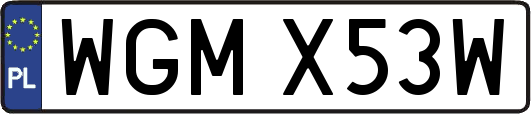 WGMX53W