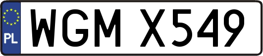 WGMX549