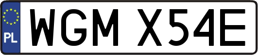 WGMX54E